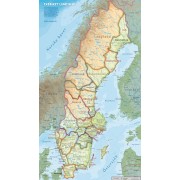 Sveriges Landskap 40x70cm